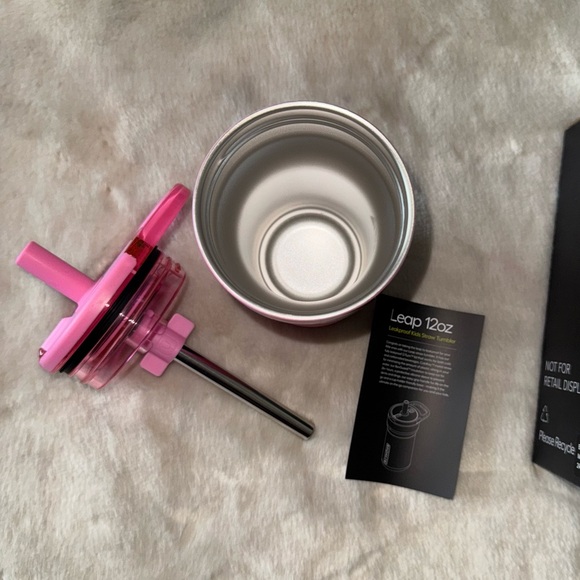 NEW! BRUMATE Pink Checker Krista Horton Kids’ 12oz LEAP New in Box - Picture 13 of 15